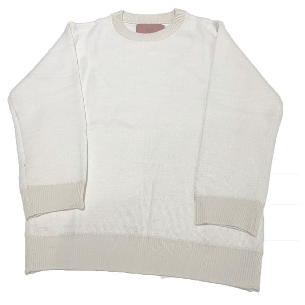 Elie Balleh Solid Crew Neck Black Boys Sweater